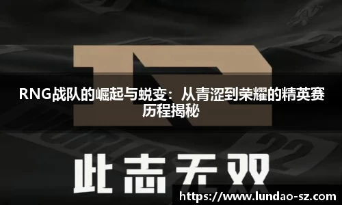 RNG战队的崛起与蜕变：从青涩到荣耀的精英赛历程揭秘